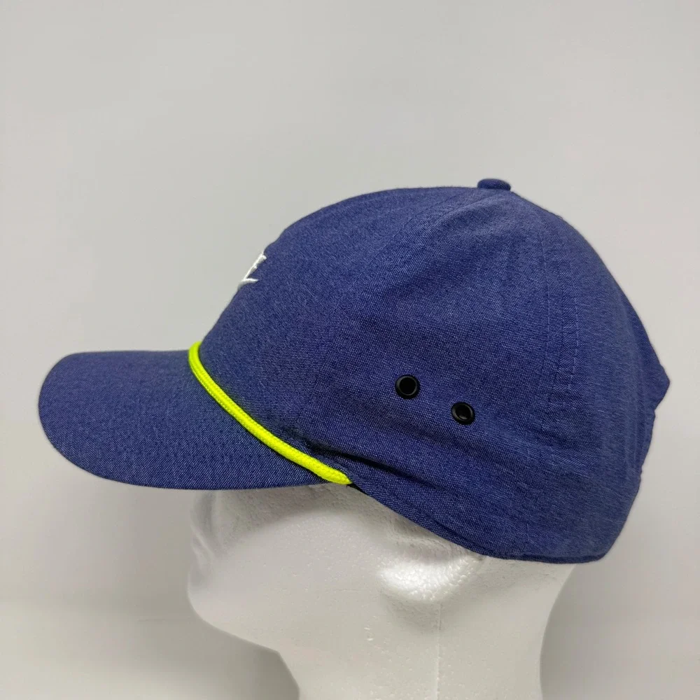 Nike Golf Classic99 Dri-FIT Blue Lime Green Rope Hat Mens CN9487-455 Adjustable
